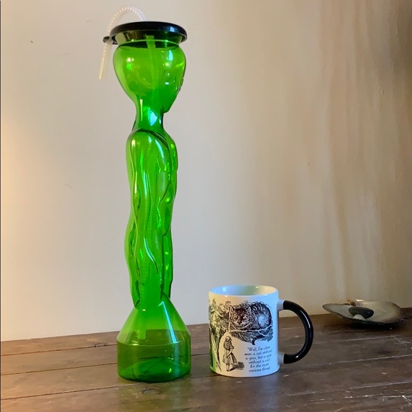 Extra Large Alien Water Bottle -Whirley SOLD - Picture 3 of 7